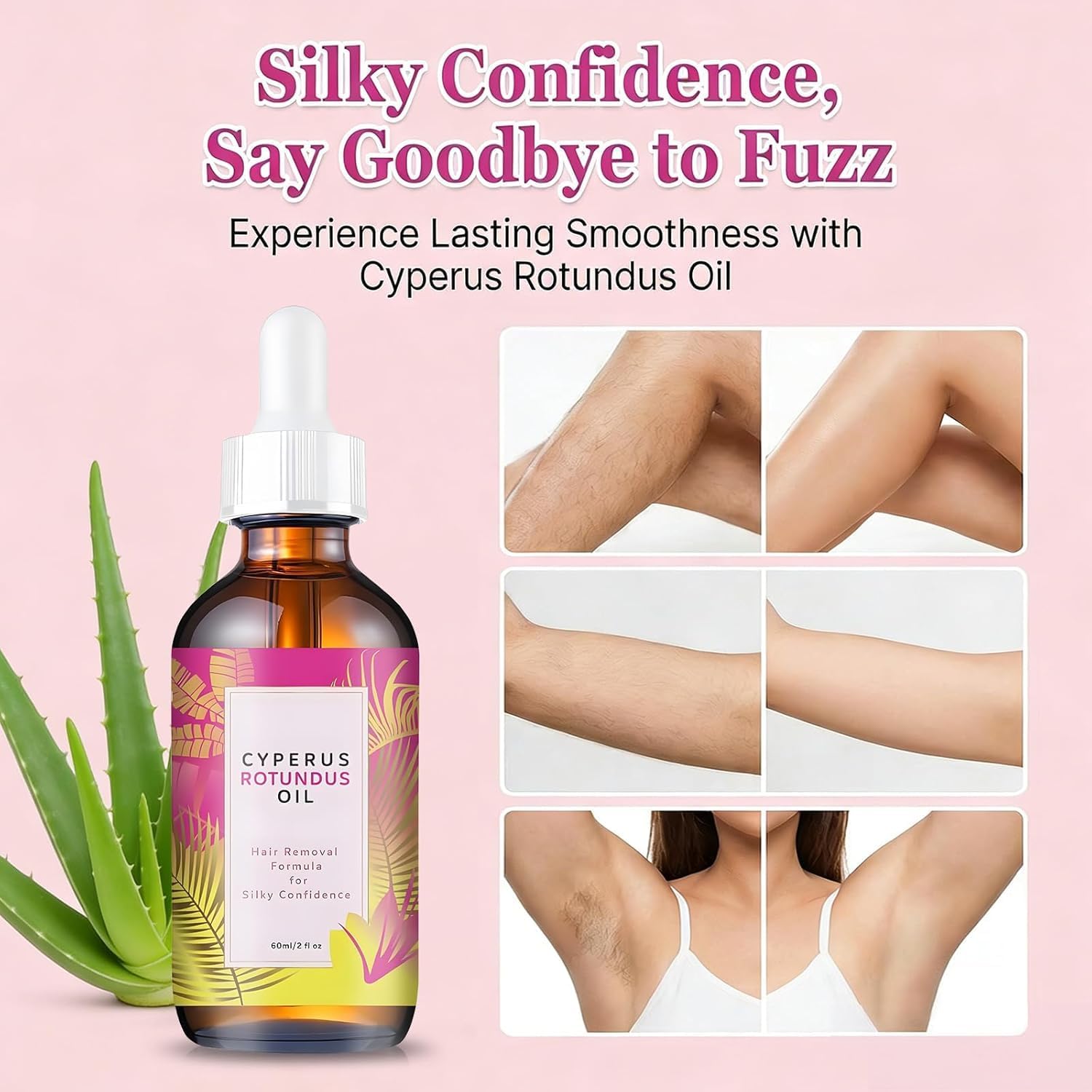 Hair Removal Cyperus Rotundus Essential Oil