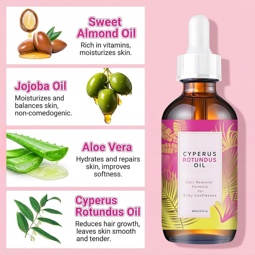 Hair Removal Cyperus Rotundus Essential Oil
