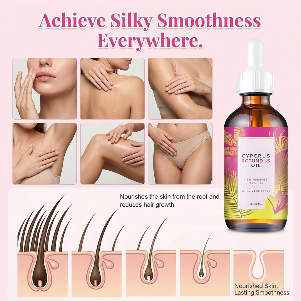 Hair Removal Cyperus Rotundus Essential Oil
